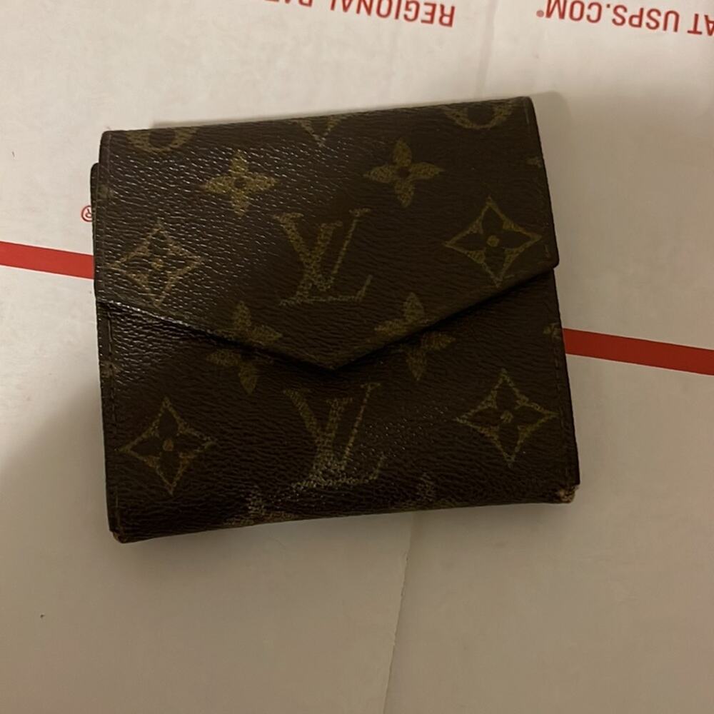 Louis Vuitton Authentic Monogram Compact Bi-fold Wallet Brown - Picture 9 of 11